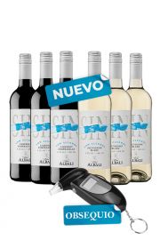Viña Albali Low Alcohol Mix X 6 + Espirómetro